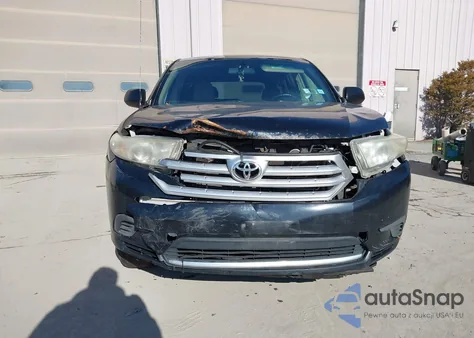 2012 Toyota Highlander Base V6 z USA, uszkodzony, nr VIN 5TDBK3EH9CS165033